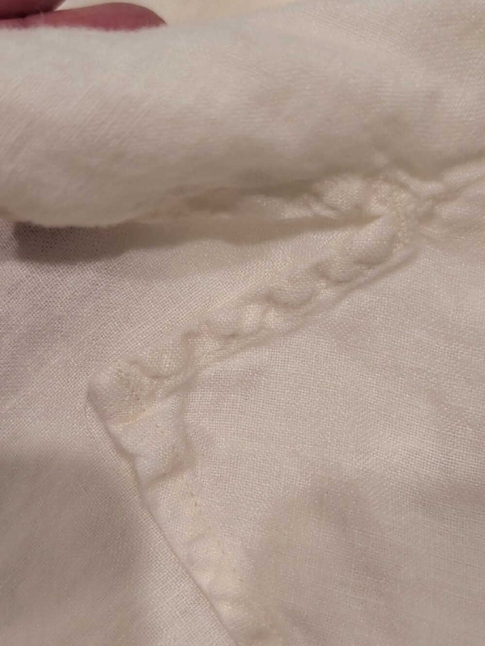 J. Jill Size XL White Ivory V-Neck Tank Linen Top - Picture 3 of 9